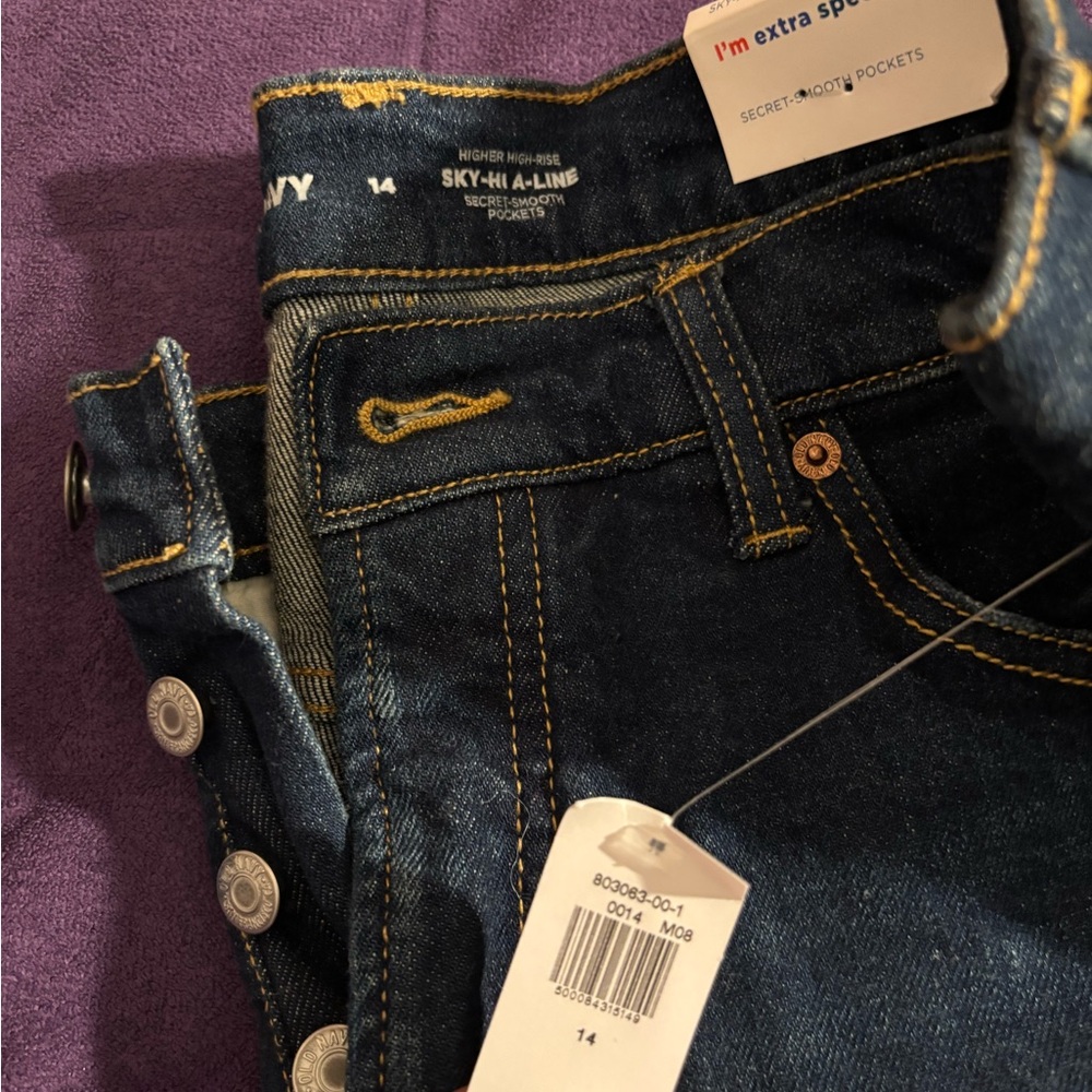 Old Navy Blue High Rise Jeans Classic Style